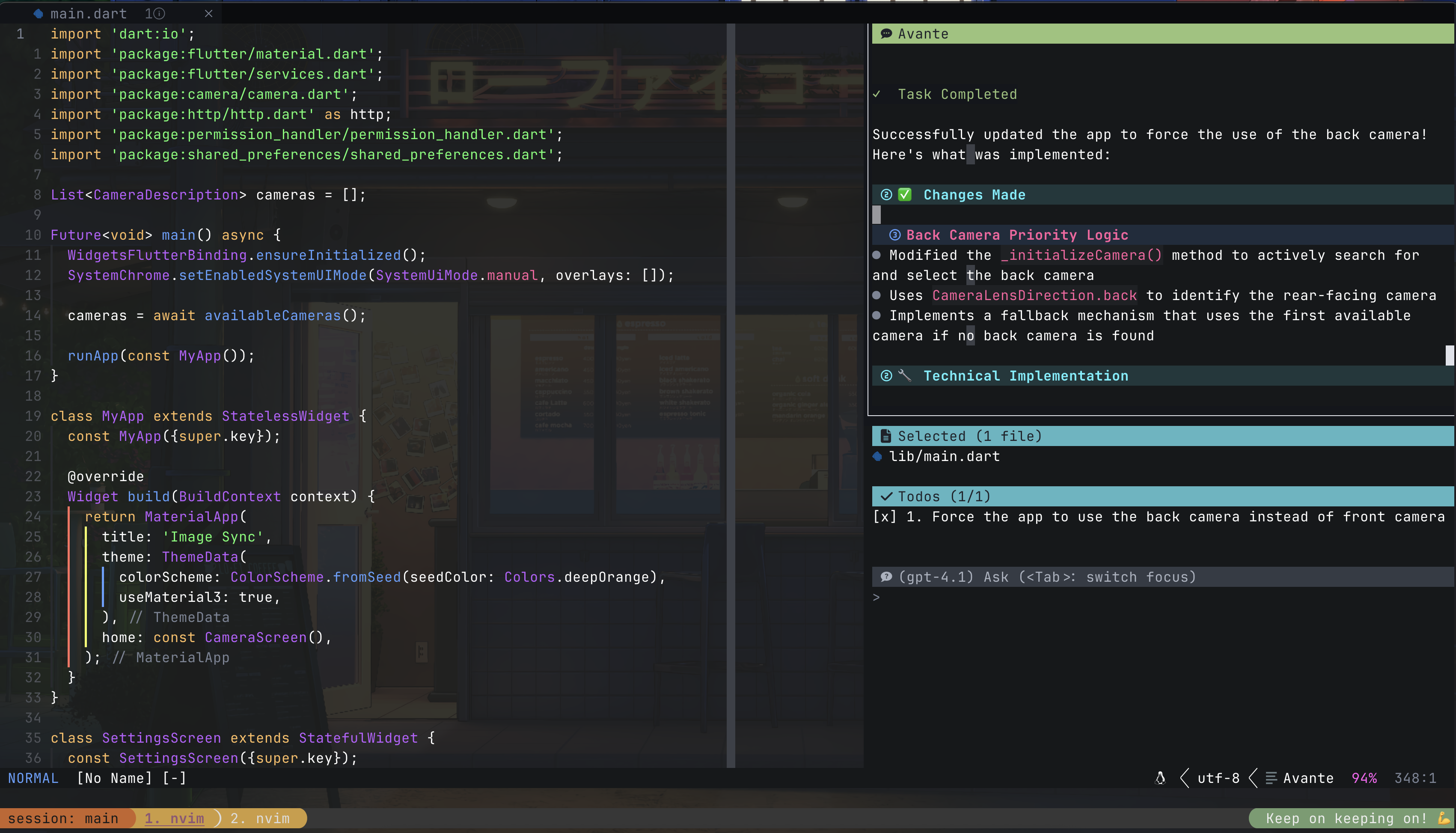 Featured image of post 提升 avante.nvim 的使用体验